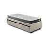 Bicama Box Viúva 126x208 Linho Bege com Dois Colchões Adapto Molas Ensacadas Ecoflex - 10