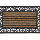 Ver imagem 2 de Capacho Emborrachado com Fibra Horizontal 45x75cm Kacyumara