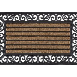 Capacho Emborrachado com Fibra Horizontal 45x75cm Kacyumara - 2
