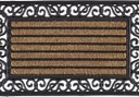 Ver imagem 2 de Capacho Emborrachado com Fibra Horizontal 45x75cm Kacyumara
