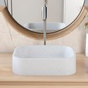 Ver imagem 6 de Cuba Pia para Banheiro Retangular 38cm Dalila C08 Branco Granit - Mpozenato