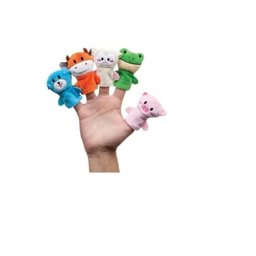 Brinquedo fantoche Dedoches Animais da Fazenda Buba - 1