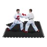 Kit 2 - Tapete Tatame Eva Academia Preto Luta Jiu-Jitsu C/Borda - 1x1 20mm - Yupitoys - 3