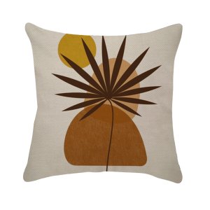 Capa de Almofada Palma Terracota 43x43cm