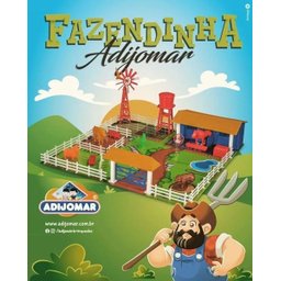 Brinquedo Fazendinha com animais completo 46 PCs Adijomar - 3