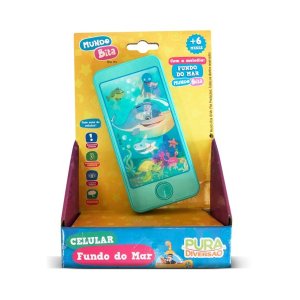 Brinquedo smartphone infantil Fundo do Mar Mundo Bita