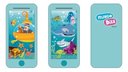 Ver imagem 4 de Brinquedo smartphone infantil Fundo do Mar Mundo Bita