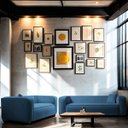 Ver imagem 2 de Kit Sofá 2 Lugares 160cm e Poltrona Cecília Linho - Adj Decor