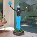 Ver imagem 5 de Orixás 7 Linhas da Umbanda Imagem em Resina 28 Cm