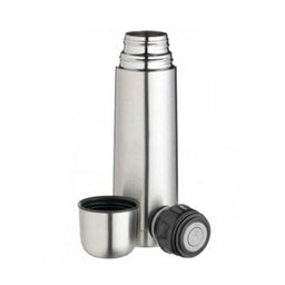 Garrafa térmica inox 500ml café água chá chimarrão quente frio tampa copo - 2