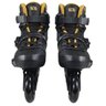 Patins Inline Freestyle Traxart Revolt Turbo - Preto Gold 13 (usa)- 44/45 (br) - 3