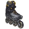 Patins Inline Freestyle Traxart Revolt Turbo - Preto Gold 13 (usa)- 44/45 (br) - 2