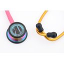 Ver imagem 5 de Kit Esfigmomanômetro Pamed + Estetoscópio Eternity Luxo BIC Cor:Rosa Chiclete Rainbow