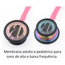 Ver imagem 4 de Kit Esfigmomanômetro Pamed + Estetoscópio Eternity Luxo BIC Cor:Rosa Chiclete Rainbow