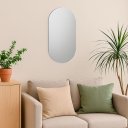 Ver imagem 3 de Espelho Base de Acrílico Retangular Oval Multiuso 15x20cm Decorativo com Adesivo Dupla Face