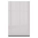 Ver mais imagens de Armário Aéreo Madesa Acordes 100% MDF 40 cm 1 Porta Branco Brilho Cor:Branco