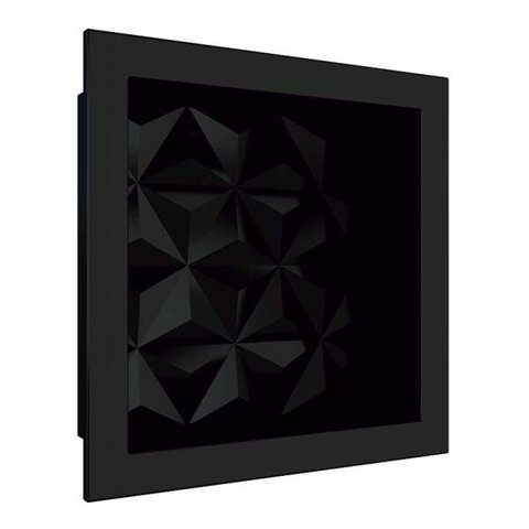 Nicho Para Banheiro 30x30 Mármore Sintético Cozimax Preto Textura