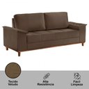 Ver imagem 3 de Sofá Ravena Veludo 03 Lugares D28 Meu Sofá Online