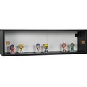 Ver imagem 2 de Nicho 80x23x18 Preto C/ Portas de Acrílico Puxador Natural