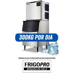 Máquina de Gelo em Cubos 300kg/24h 220v Fgc300 Frigopro - 2