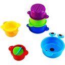 Ver imagem 6 de Brinquedo para banho bebê Copo Animal Divertido de Empilhar
