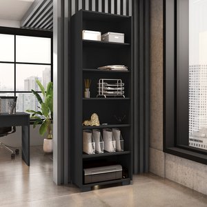 Estante para Livros 5 Prateleiras 188cmx60,5cm Office 