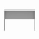 Ver imagem 4 de Mesa Escrivaninha Retangular X Escritório Pé Painel com Passa Cabos 120cm Executive Cinza