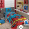 Edredom Infantil Homem Aranha Dupla Face Microfibra Lepper - 1