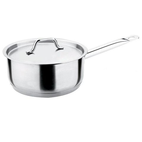 Panela Com Tampa Hércules Em Aço Inox 20Cm – 2,5 L