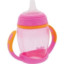 Copo Com Alça Removível Rosa copo de treinamento Buba - 2