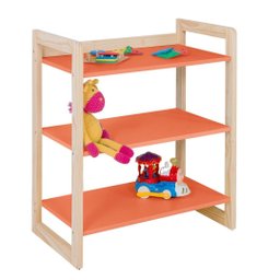Estante Colorê 75cm Multiuso para Quarto Infantil Brinquedos - 1