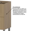 Ver imagem 7 de Balcão de Cozinha sem Tampo 80cm 1 Porta e 1 Gavetão Classic Luciane Móveis