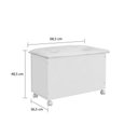 Ver imagem 4 de Baú com Tampo Basculante Estofado Elô 