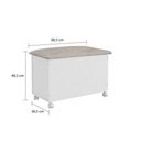 Ver imagem 4 de Baú com Tampo Basculante Estofado Elô