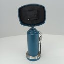 Ver imagem 6 de Relógio Decorativo de Metal Azul 36x15x10cm Parede Mesa Decoração Sala Cozinha