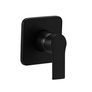Acabamento para Registro Monocomando Base Padrão Deca Black Matte Preto Fosco Premium