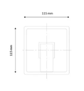 Ver imagem 3 de Acabamento para Registro Monocomando Base Padrão Deca Black Matte Preto Fosco Premium