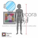 Ver imagem 2 de Espelho Redondo 50cm X 50cm com Led À Pilha ou Fonte:led Branco Frio/led Fonte 12v (tomada)