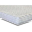 Ver mais imagens de Cama Box c/Auxiliar Solteiro: Colchão Anatômico Herval AG65 Frontier + Base CRC Courano Branco(88x18