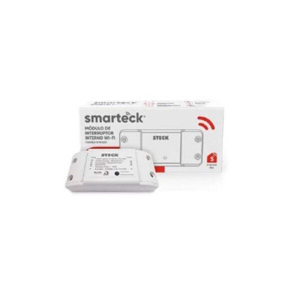 Módulo De Interruptor Interno Smarteck Compatível Com Alexa - Steck