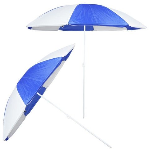 Kit 2 Guarda-Sol de Praia Piscina Jardim Camping 1,80 Metros Barato Importway IWGS-180