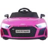 Mini Carro Elétrico Infantil Criança 12v Audi R8 Spyder Controle Remoto Rosa Brinqway Bw-123 - 4