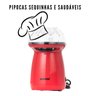 Pipoqueira Elétrica sem Óleo Ar Quente Natural 1200w Vermelha Amvox Apc 027 (220v) - 5