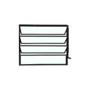 Ver imagem 1 de Vitro Basculante de Alumínio Preto 80x80