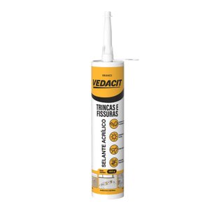 Selante Acrílico P/ Trincas Fechatrinca Fissura 400g Vedacit