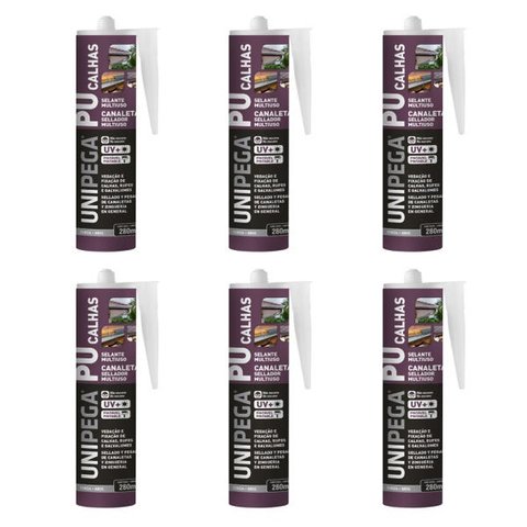 UNIPEGA PU CALHAS CINZA (kit com 03 unid.)