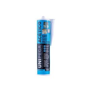 Silicone Acético Multiuso Incolor 250Ml (Kit com 03 Unid.)