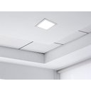 Ver imagem 3 de Kit 4 Plafon Luminária Led Quadrado Embutir 18w 3000/6500k Cor:branco