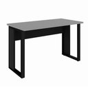 Ver imagem 2 de Mesa de Trabalho Industrial 150 cm X 60 cm Tampo Encorpado 25 mm F5 Office Cor:Cinza Sagrado com