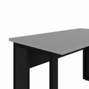 Ver imagem 6 de Mesa de Trabalho Industrial 150 cm X 60 cm Tampo Encorpado 25 mm F5 Office Cor:Cinza Sagrado com